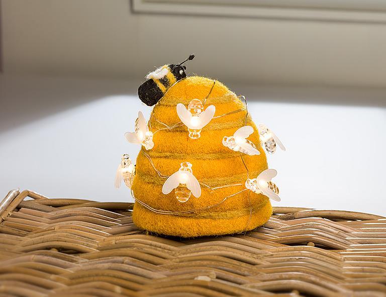 10L Bee Lightstring Warm White