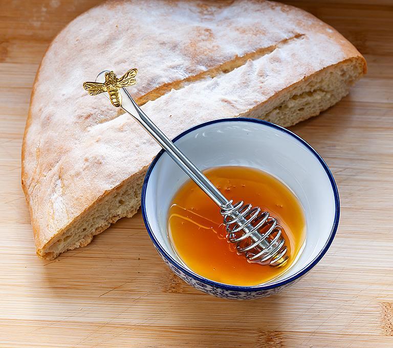 honey daub silver and gold honey accessory