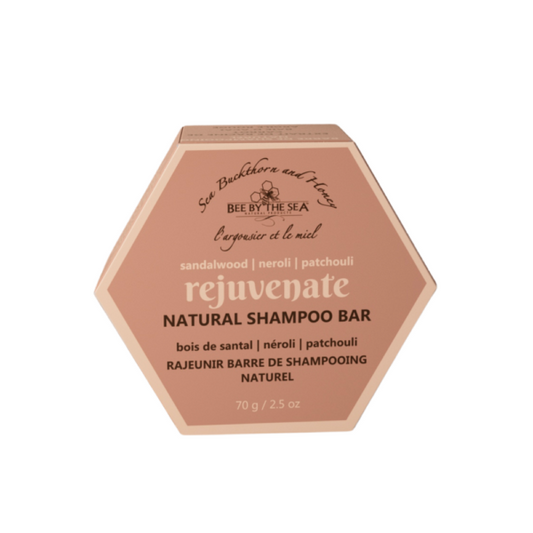 bee by the sea natural shampoo bar clean hair soft hair