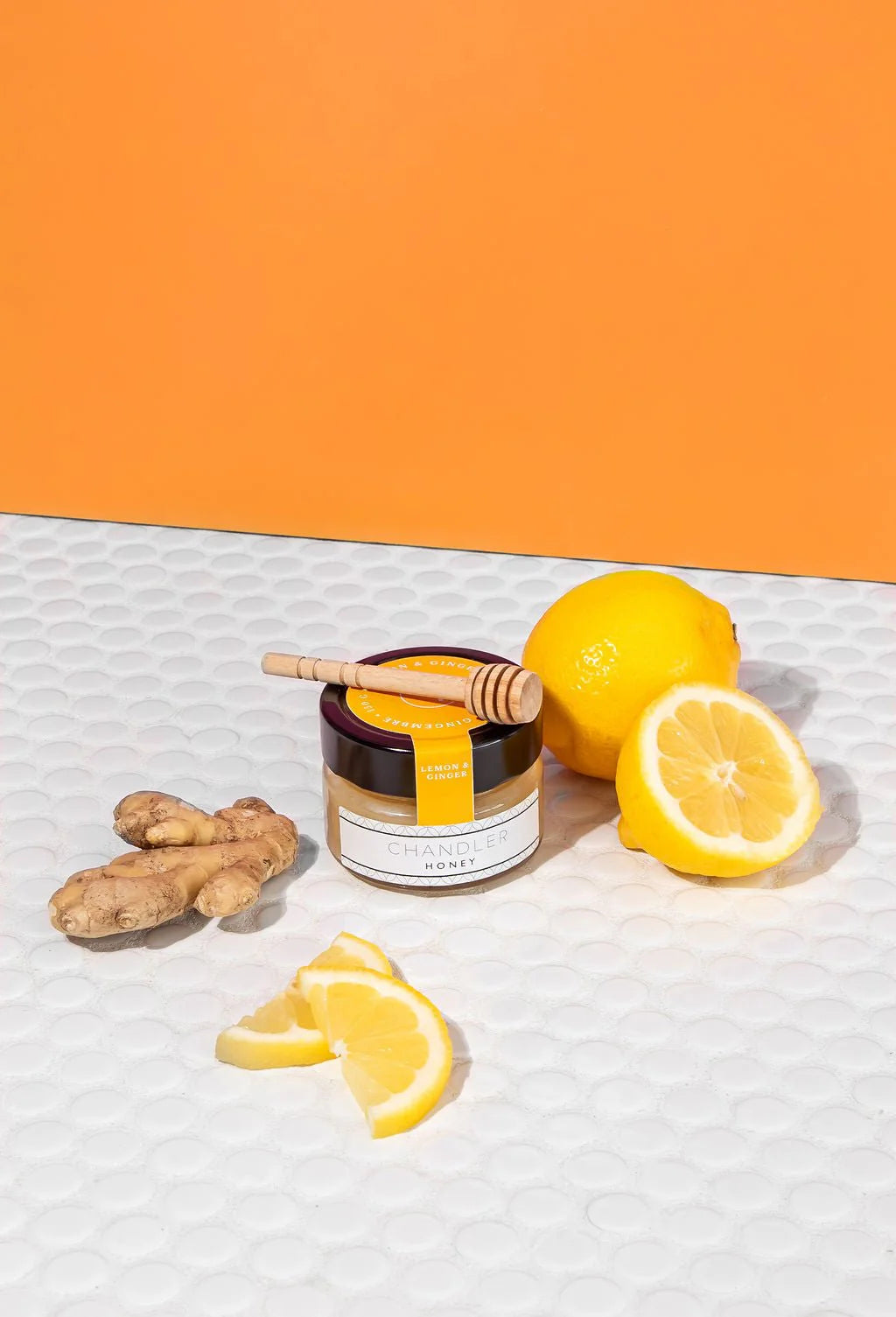 lemon ginger organic honey chandler honey