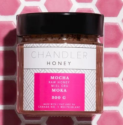 mocha organic honey chandler honey chocolate raw honey