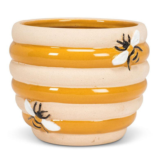 honey pot planter flowers