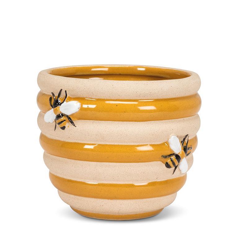 beehive honey pot with dauber toast kitchen accessory