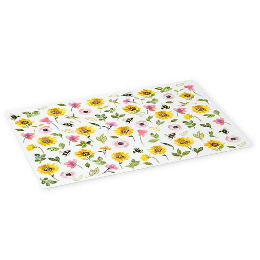 floral bee honeybee placemat