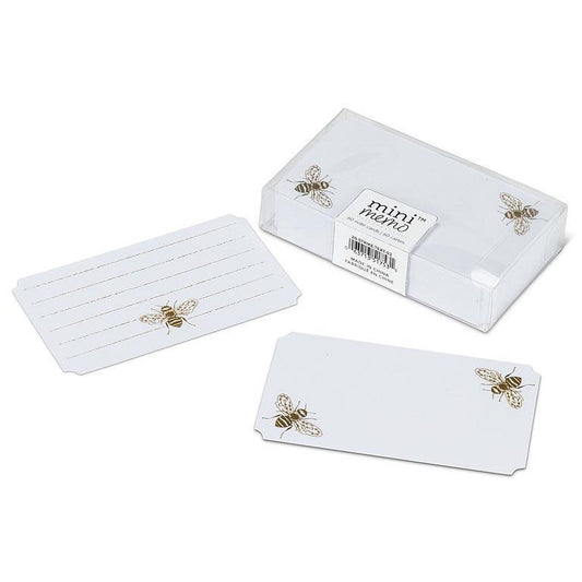 mini memo bee place cards bee note cards