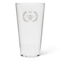 bee embossed highball acrylic glass