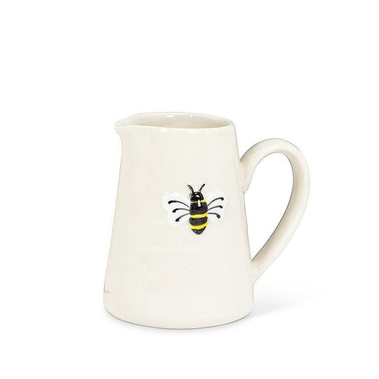 bee design mini milk jug tea and coffee milk jug