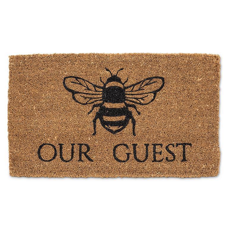 bee our guest doormat black