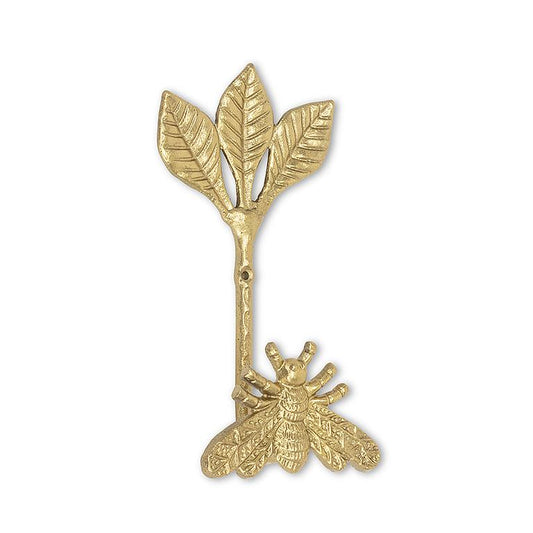 queen bee hook gold bee decor