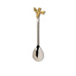 bee honey spoon silver and gold honey accessory