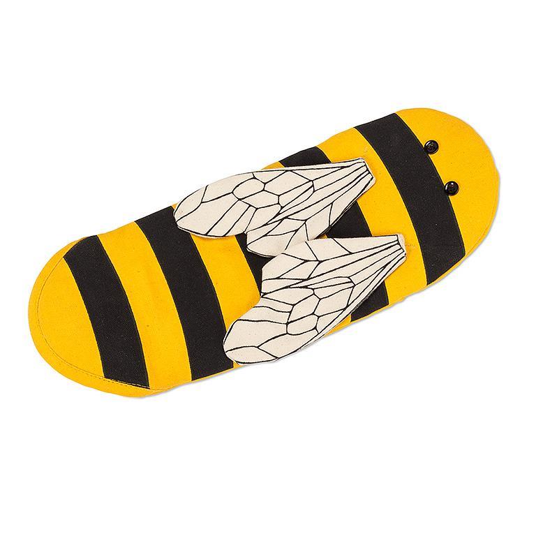 bee design oven mitt kitchen accessory kitchenware