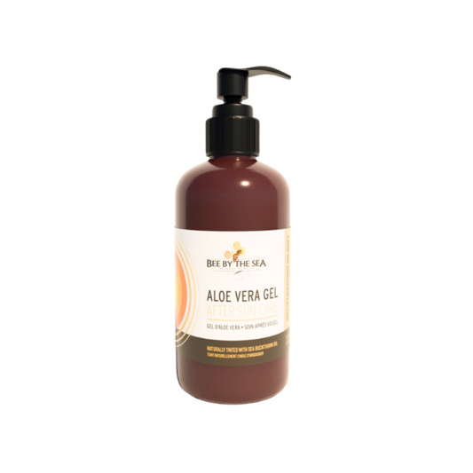 bee by the sea aloe vera gel sunburn skin care