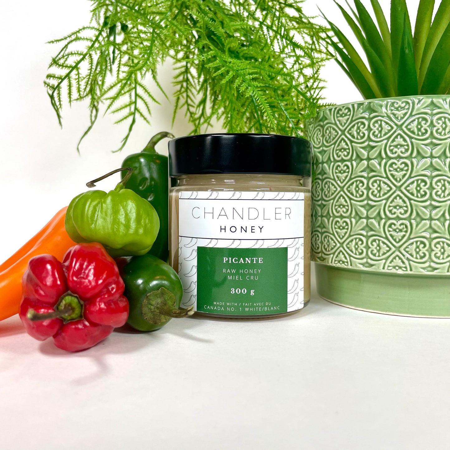 chandler honey organic canadian honey picante green pepper peppers