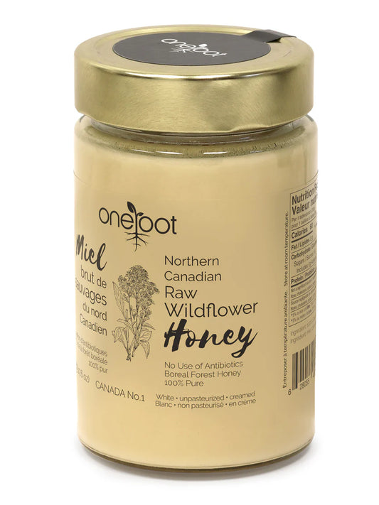 Natural Raw Boreal Forest Wildflower Honey 500g