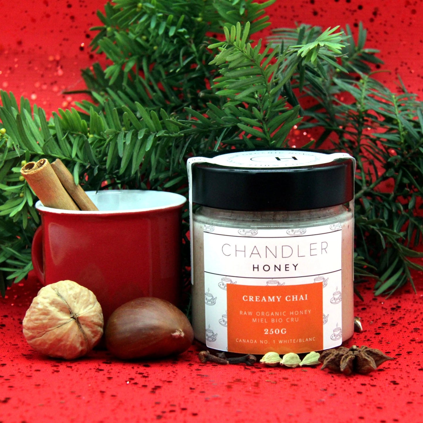 organic creamy chai honey canadian honey chandler honey