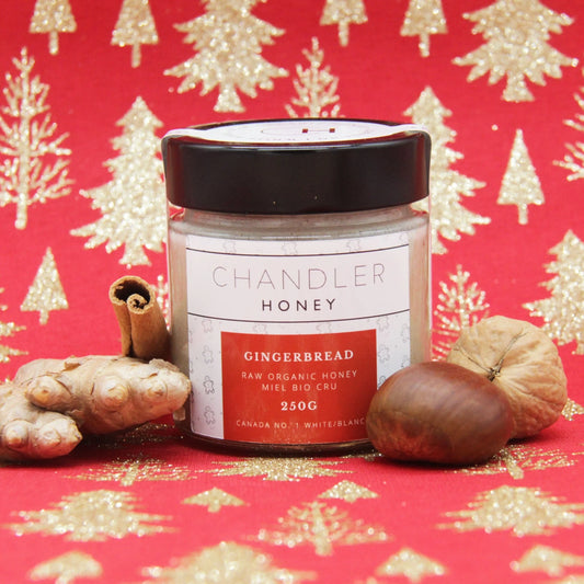 gingerbread organic honey chandler honey christmas honey